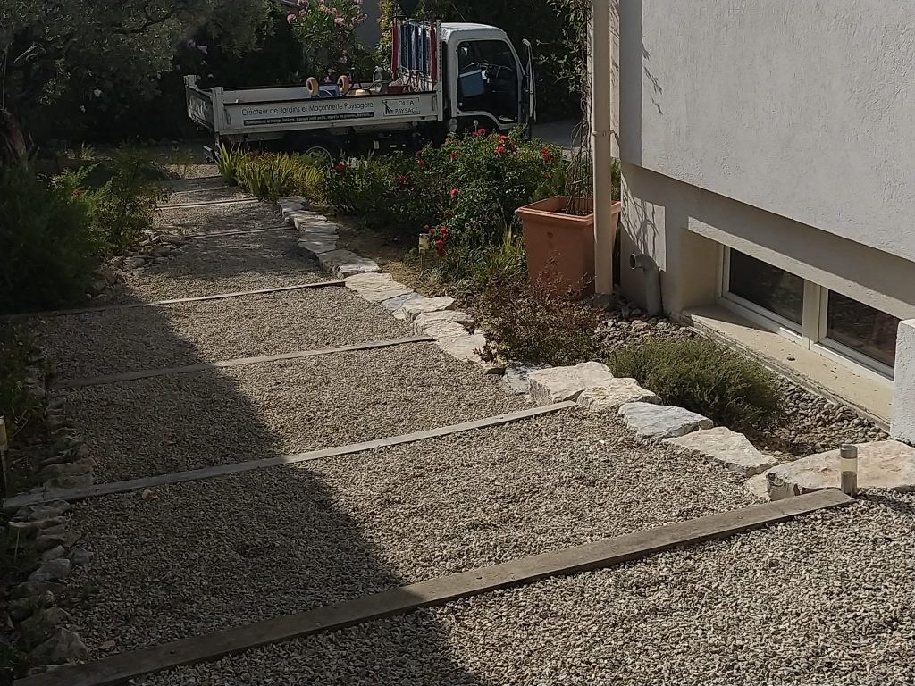 creation escalier extérieur